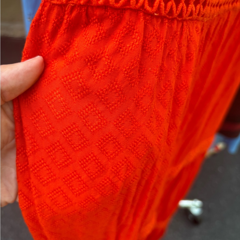 Joie Vibrant Orange Maxi Dress - Picture 3 of 5